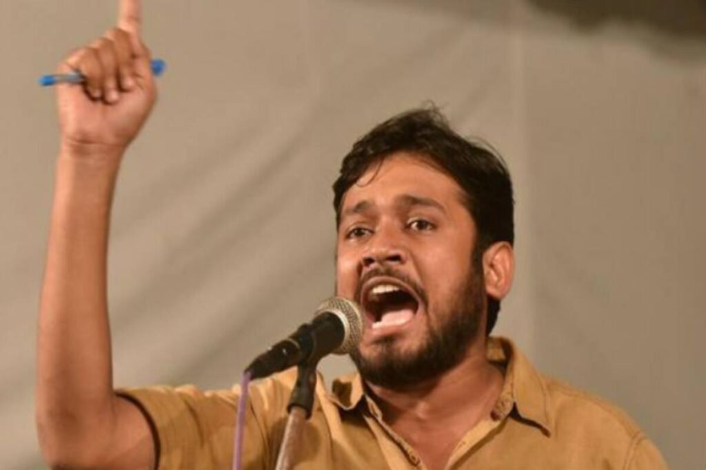Elaborate security for Kanhaiya’s release from Tihar Elaborate security for Kanhaiya’s release from Tihar