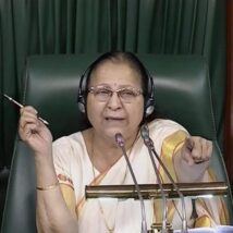 Lok Sabha speaker Sumitra Mahajan