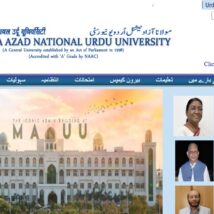 Maulana Azad National Urdu University Hyderabad
