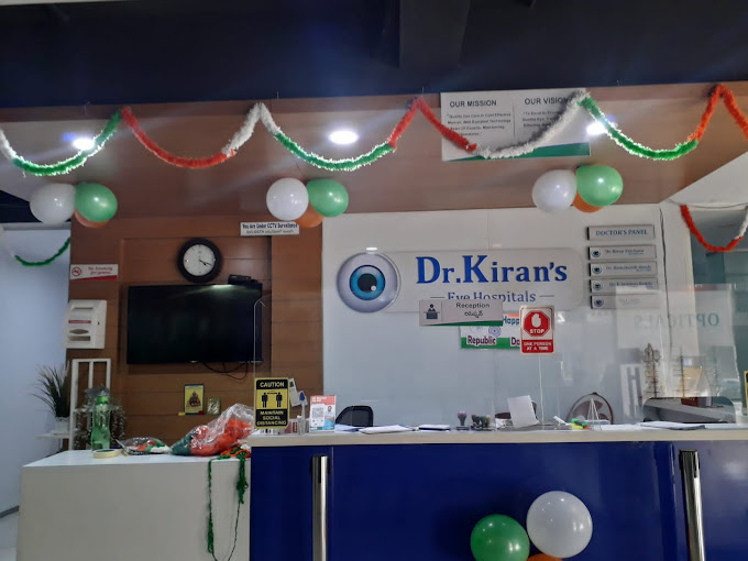 2) Dr. Kiran's Eye Hospital, KPHB