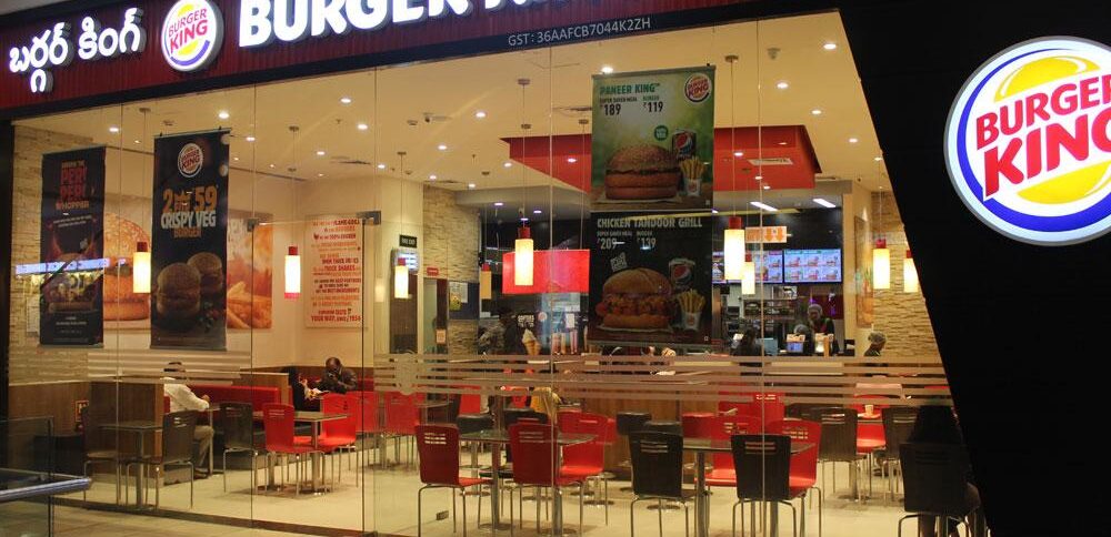 Fast-food Restaurant ‘Burger King’ in Hyderabad