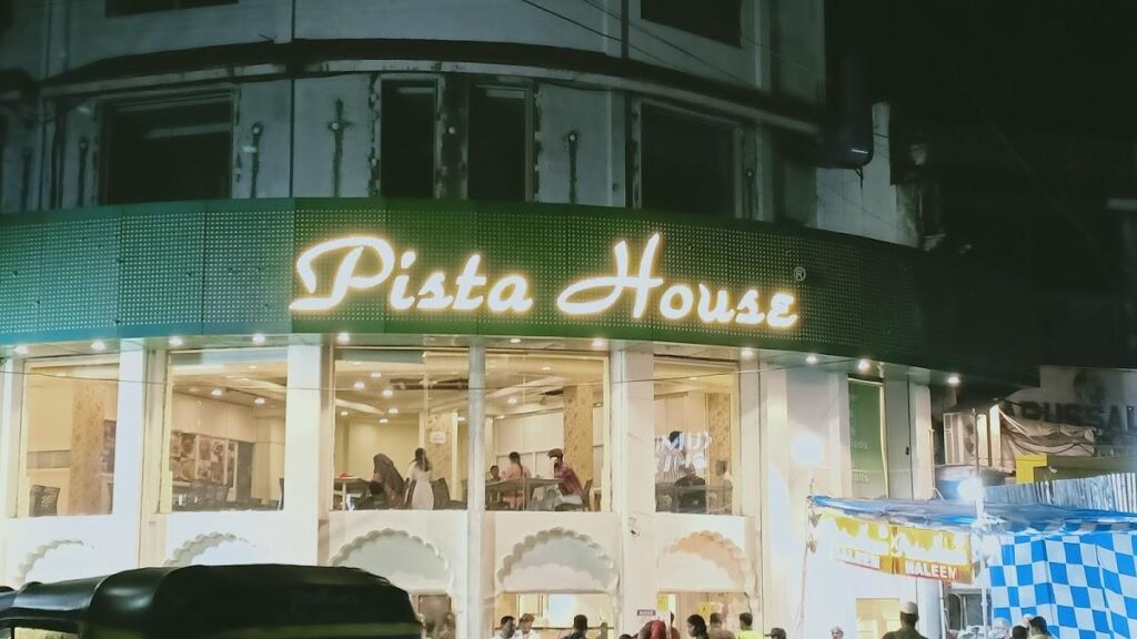 Famous Hyderabadi Bakery, Cake Shop and Restaurant Pista House in Hyderabad. Pista House in Hyderabad