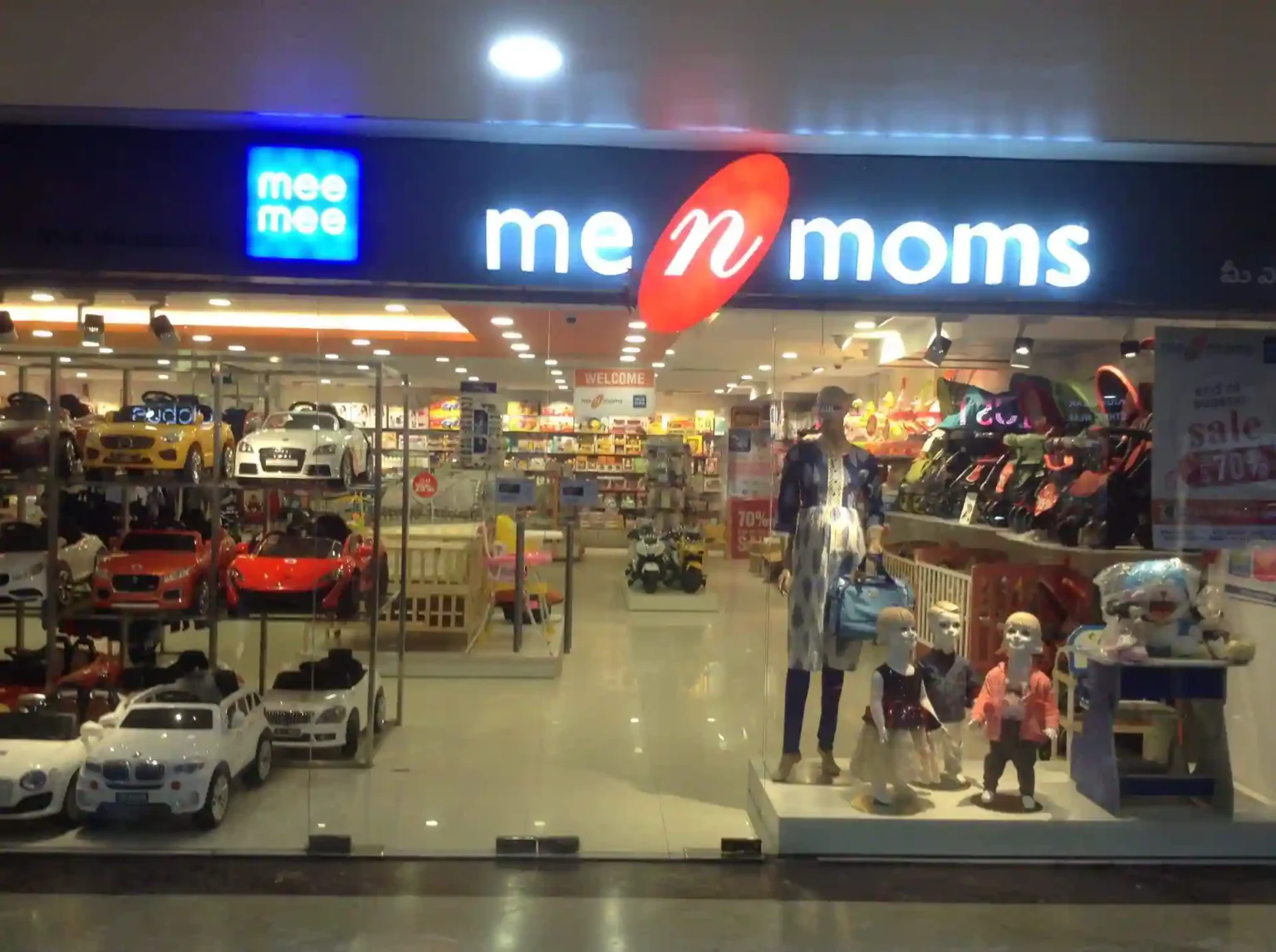 Me n Moms Stores in Hyderabad