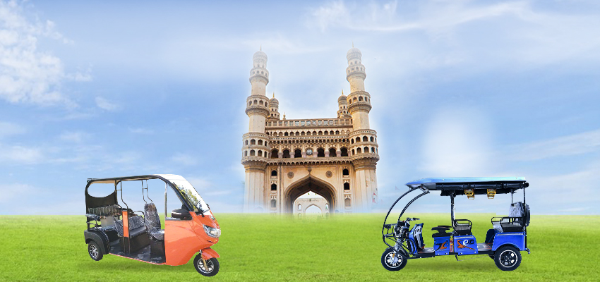 Electric Auto Rickshaw Dealers in Hyderabad