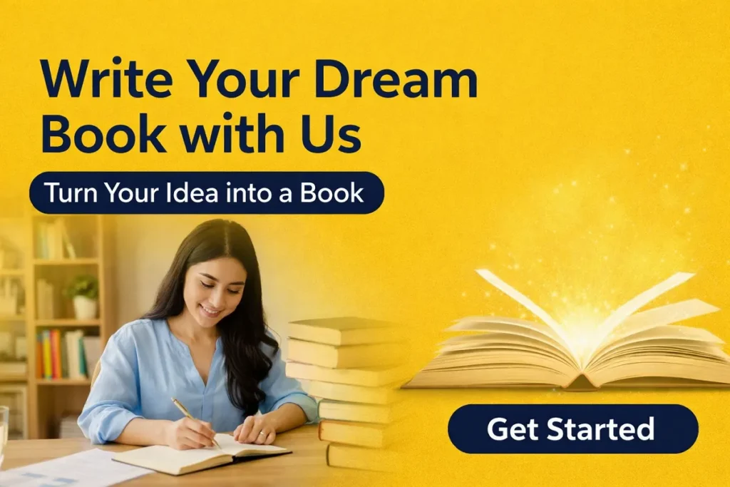 Write Your Dream Book with Us – Turn Your Idea into a Book Book Writing Support