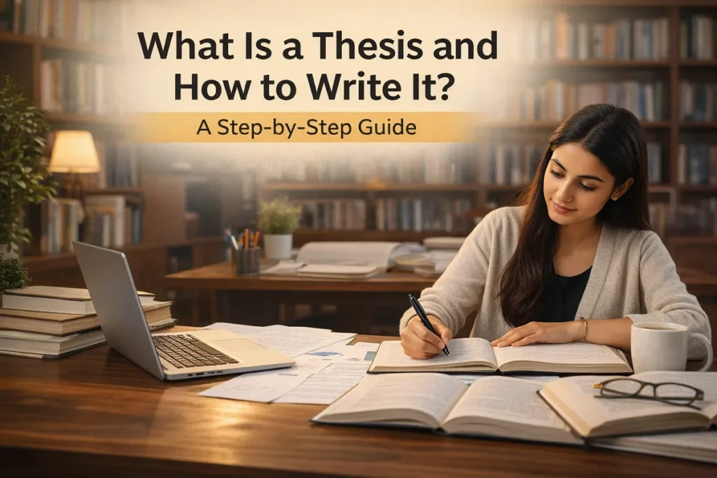 What Is a Thesis and How Do You Write One? Thesis Writing
