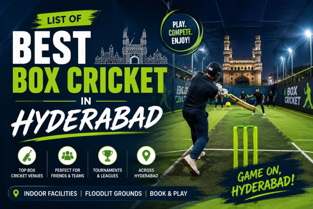Best Box Cricket in Hyderabad Best Box Cricket in Hyderabad