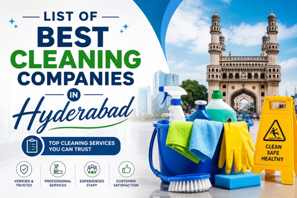 Cleaning Companies in Hyderabad